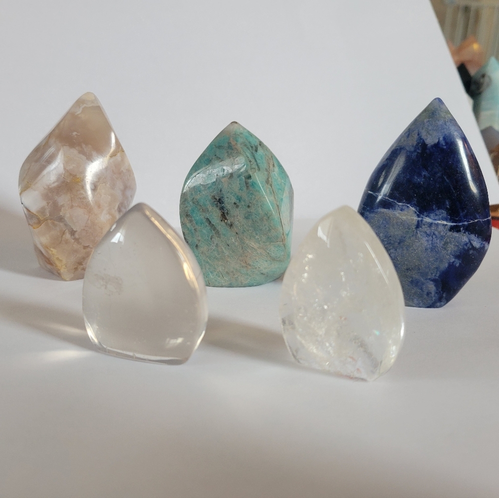 Assorted Flame/Fin crystal lot